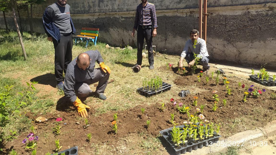 Okulumuz arka bahçesine botanik ve uygulama bahçesi kurulması